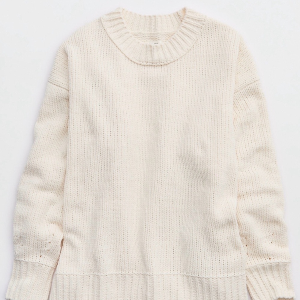Aerie Like Candy Crew Sweater